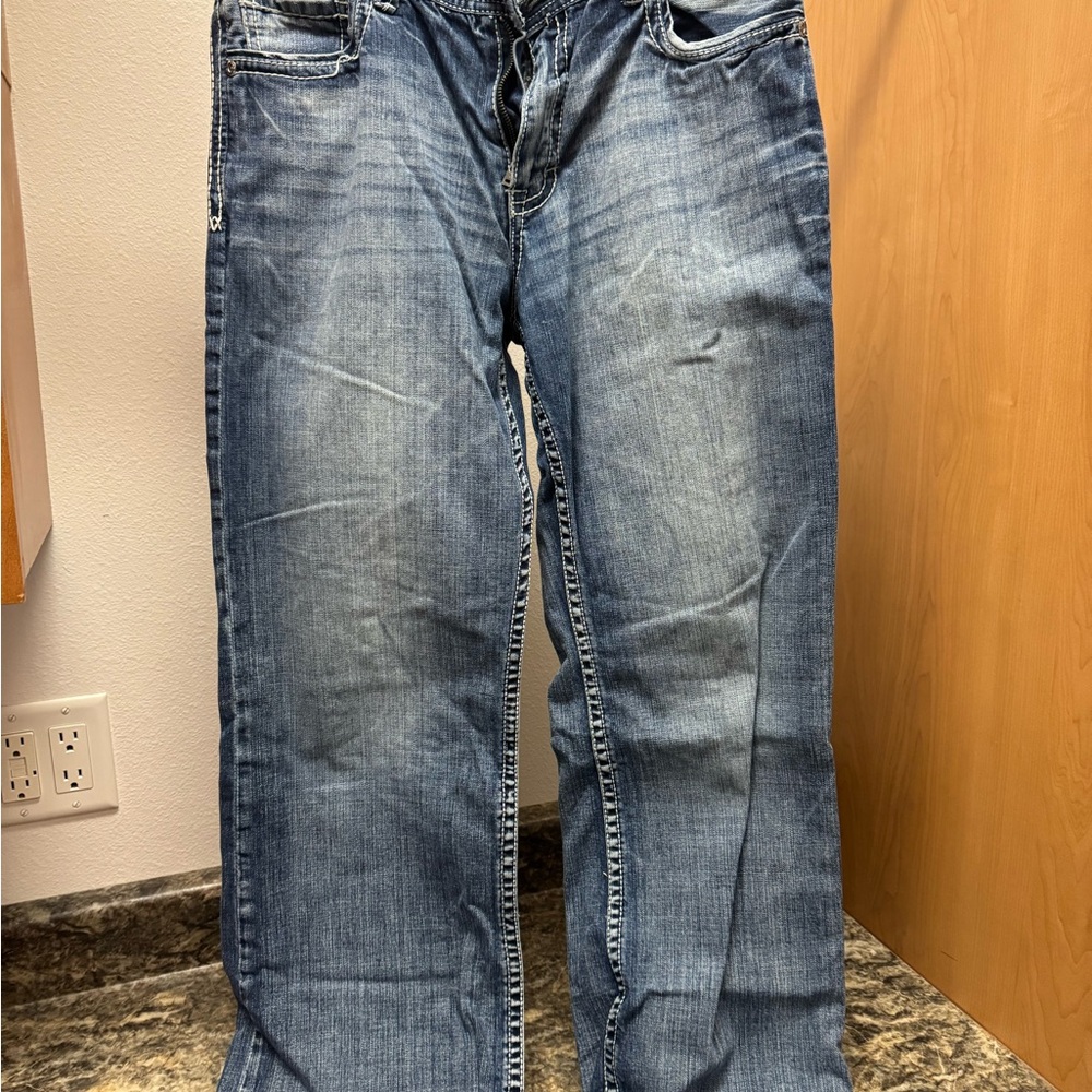 BKE Relaxed Fit Blue Jeans